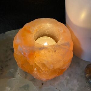Himalaya-Salz Kerzenhalter _ Sie erhalten ein…